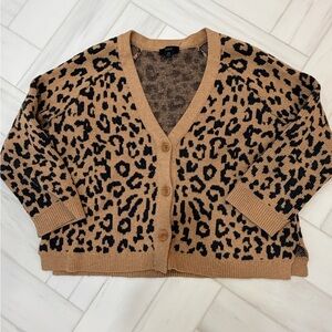 J.Crew Leopard Print Sweater